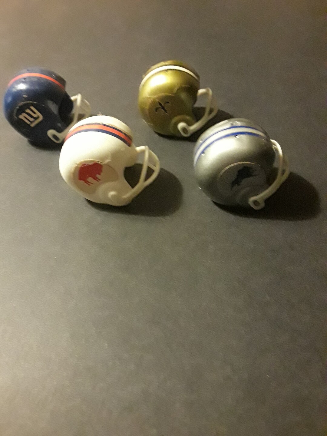 Vintage NFL Mini Football Helmet Lot Etsy