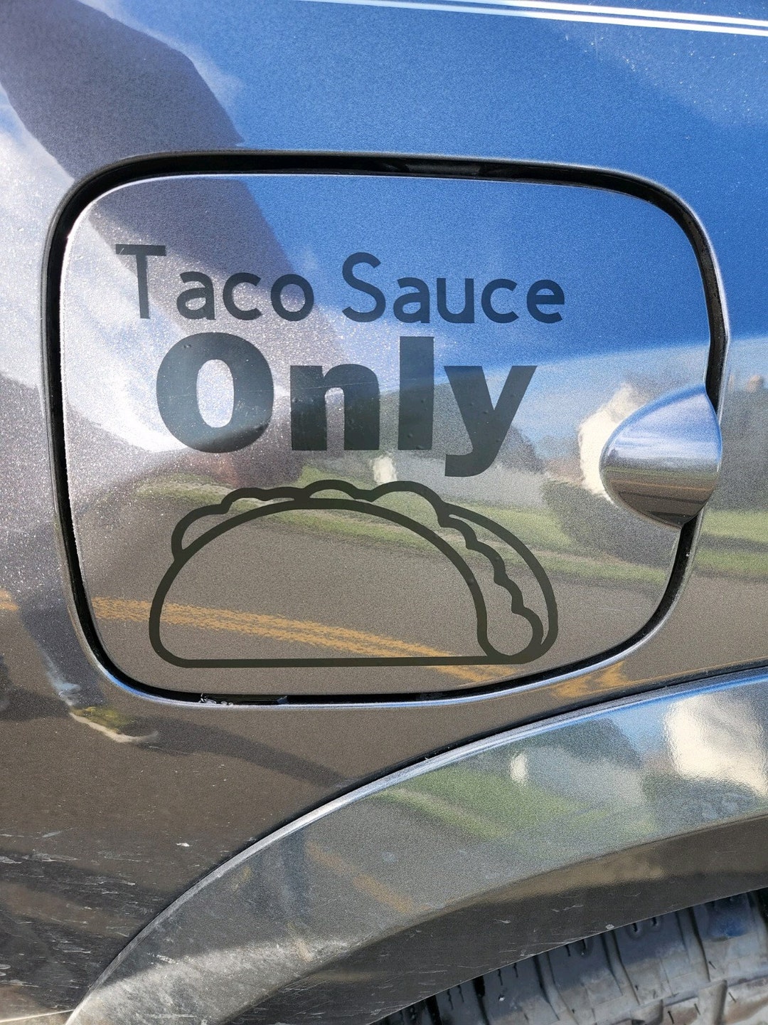Taco Sauce Only Toyota Sticker Etsy
