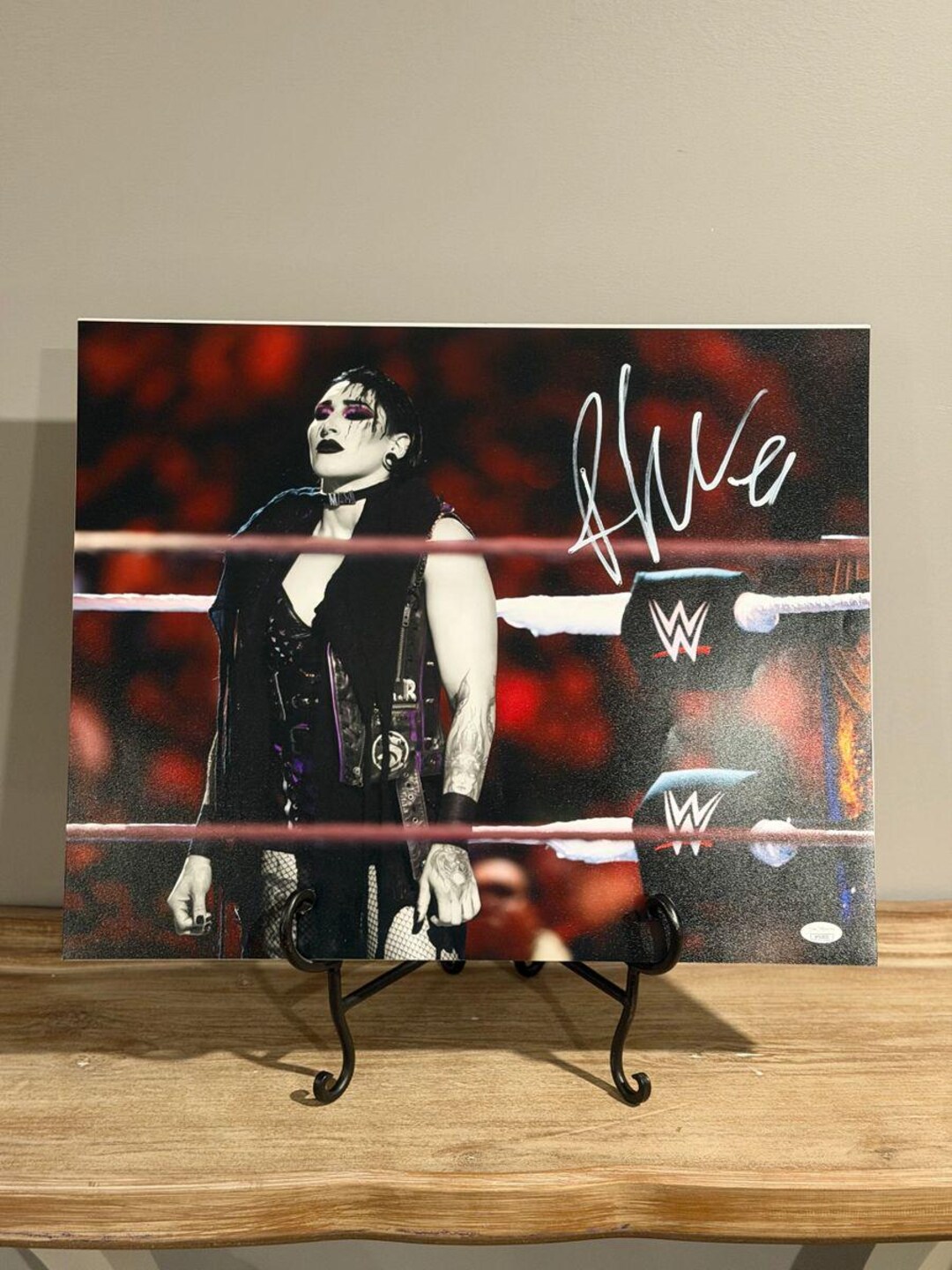 Signed Rhea Ripley Rhea Ripley Signed WWE 16x20 Photo (red) - Etsy