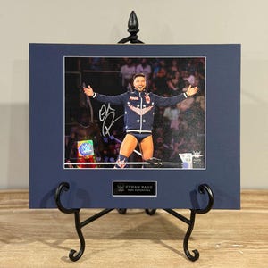 Ethan Page Signed WWE 8x10 Photo (Navy)