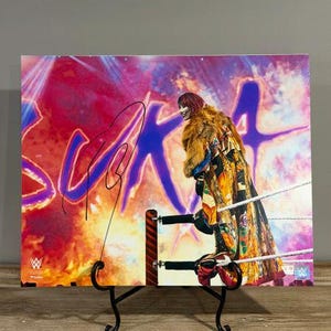 Asuka Signed WWE 16x20 Photo