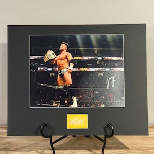 Maxwell Jacob Friedman (MJF) Signed AEW 8x10 Photo