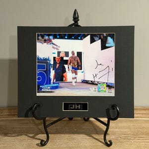 Joe Hendry Signed WWE 8x10 Photo (Black)