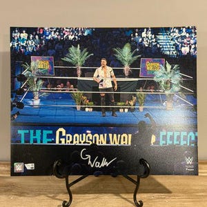 Grayson Waller Signed WWE 16x20 Photo