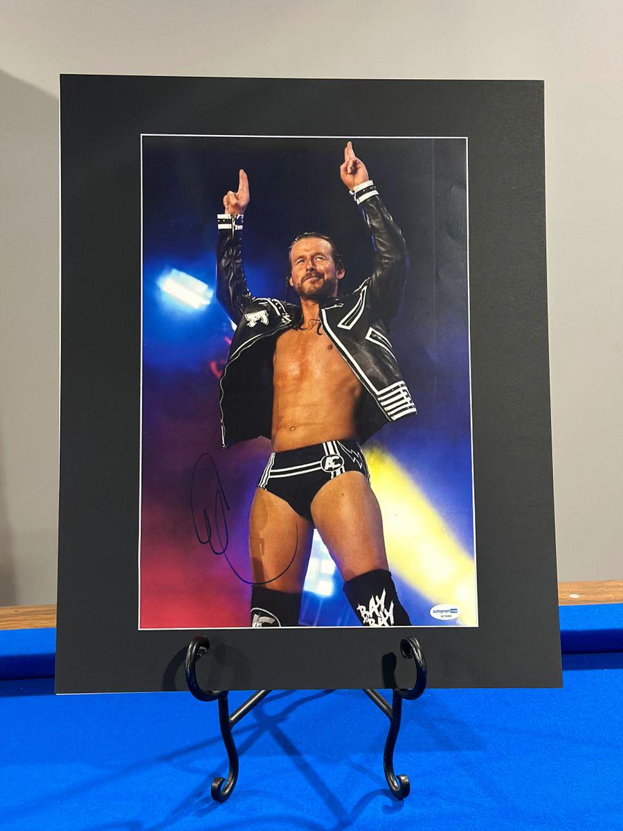 Adam Cole Signed AEW 11x17 Photo