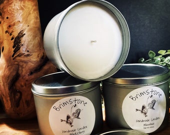 20 oz All-Natural Soy Candle in Tinplate Tin