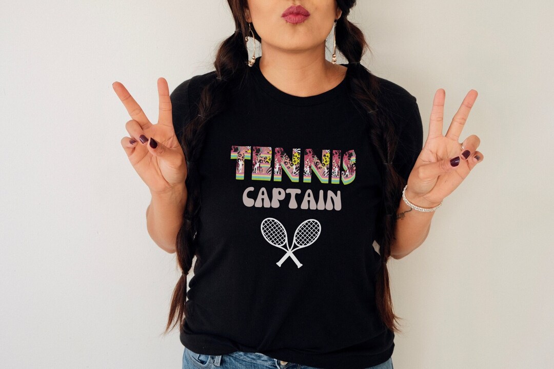 Tennis Captain Tshirt Captain Appreciation Shirts Captain's T Shirt