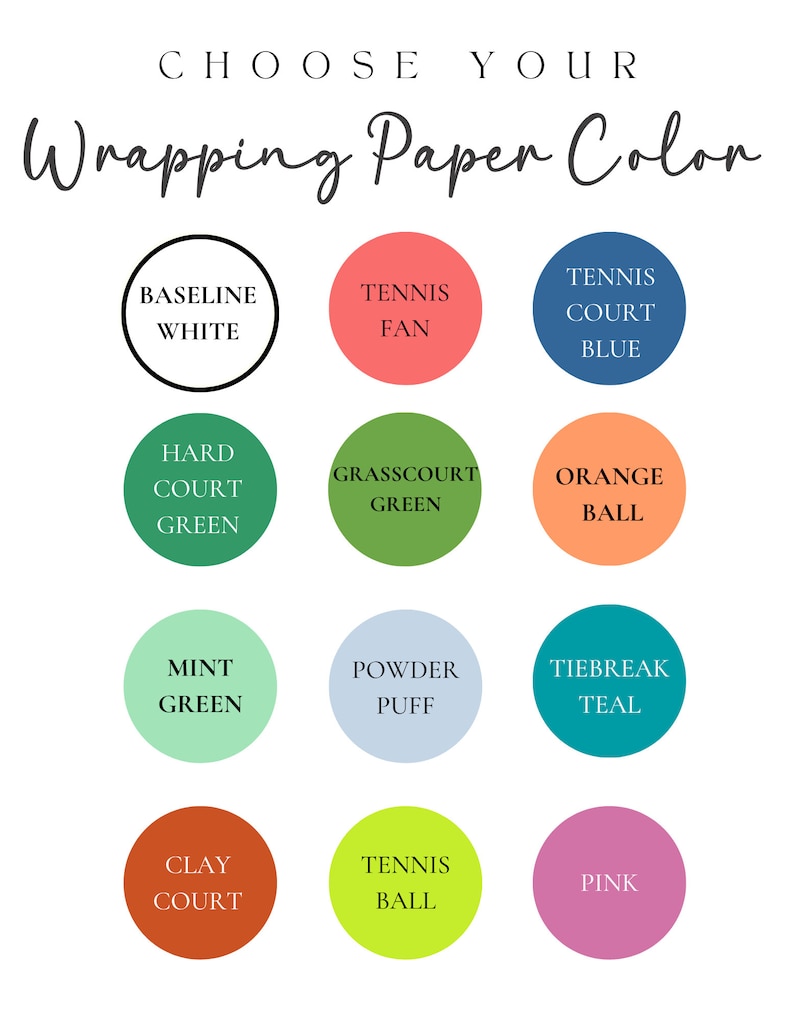 Tennis Racket Gift Wrap Tennis Wrapping Paper for Birthday Gift Paper for Tennis Lover Wrapping Paper for Tennis Captain image 2