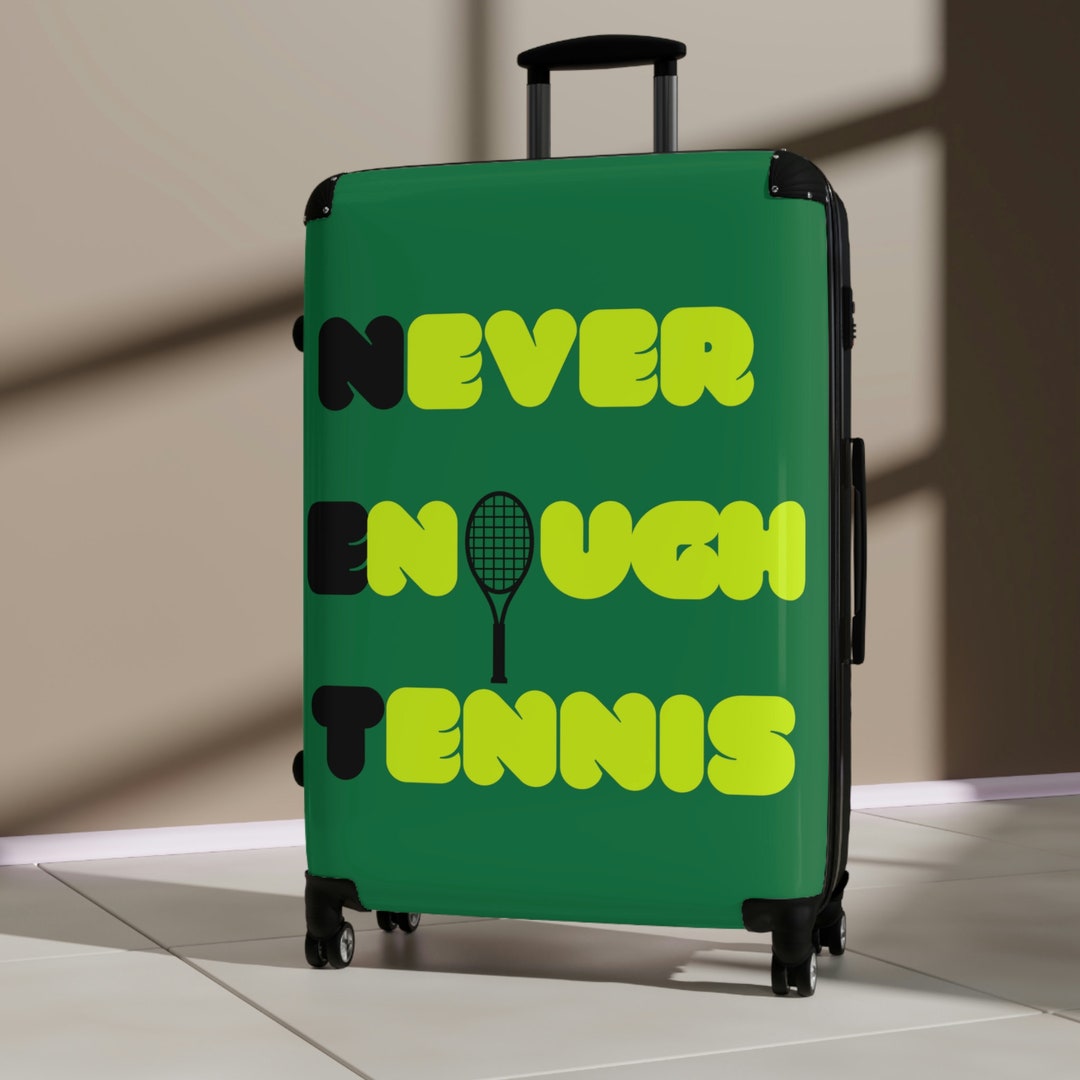 Tennis Suitcase Luggage for Tennis Players Travel Luggage Etsy
