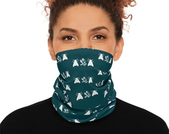 Fly-Eagle-Fly Emoji Winter Neck Gaiter With Drawstring