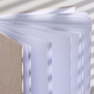 Customized Linen Cover Journal Book – Luxury 180GSM paper, 8.2 x 8.2 Inches, 80 Pages image 12