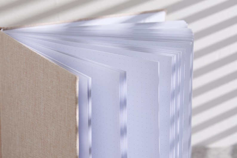 Customized Linen Cover Journal Book – Luxury 180GSM paper, 8.2 x 8.2 Inches, 80 Pages image 12