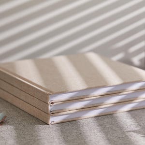 Customized Linen Cover Journal Book – Luxury 180GSM paper, 8.2 x 8.2 Inches, 80 Pages image 4