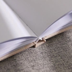 Customized Linen Cover Journal Book – Luxury 180GSM paper, 8.2 x 8.2 Inches, 80 Pages image 7