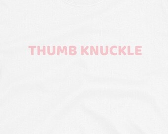 Fake Band T-Shirt: THUMB KNUCKLE