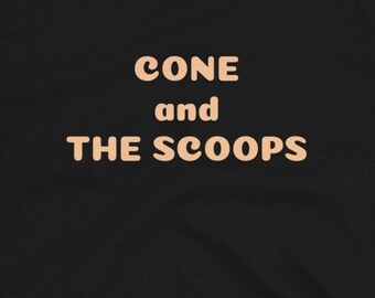 Fake Band T-Shirt: Cone & The Scoops