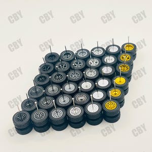 14mm Truck Tire / 1/64 scale rubber tires / Diecast Customs /