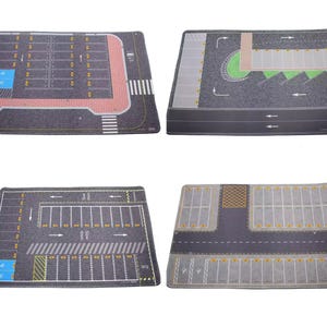 Parking Lot Mat 1/64 Garage Street Diorama