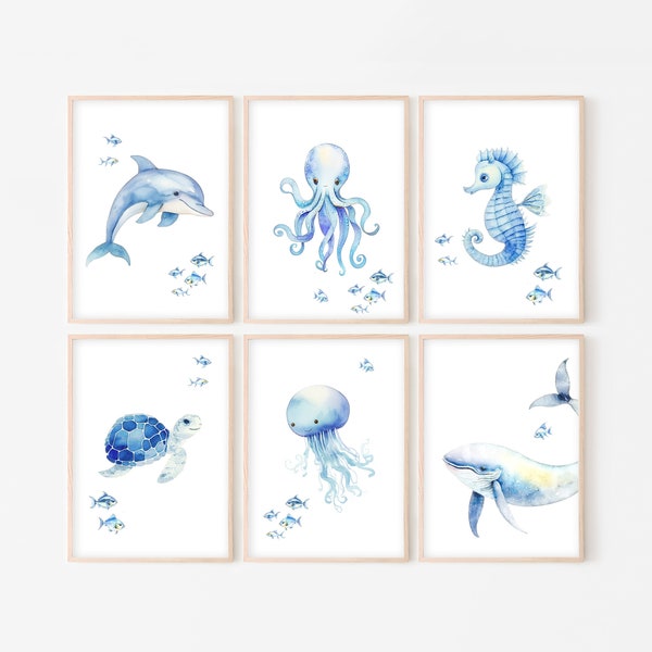 Sea Life Nursery Etsy UK