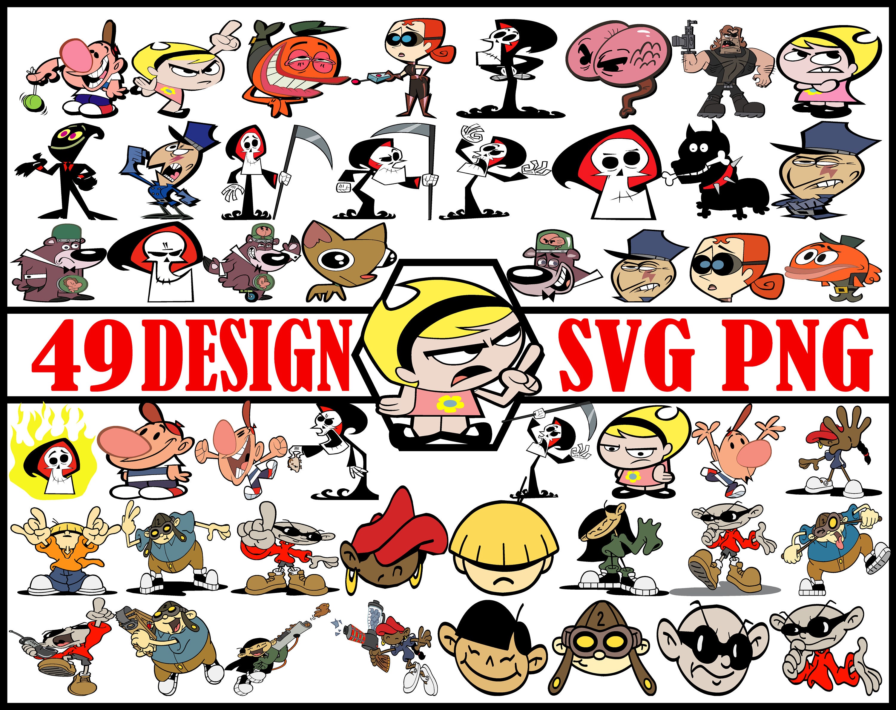 Billy and mandy all characters