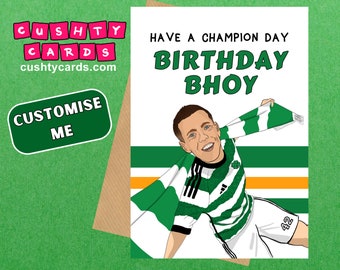 Celtic Birthday Card - Personalised | Callum McGregor