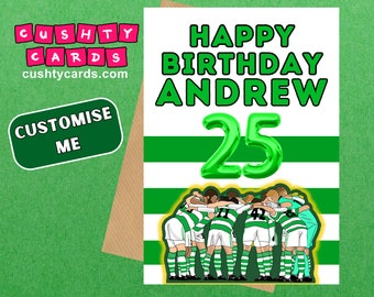 Celtic Birthday Card - Personalised | Huddle