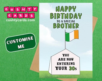 Irish Republican Birthday Card - Personalised | Free Derry Corner