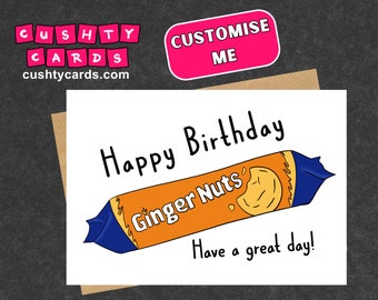 Ginger Birthday Card | Funny