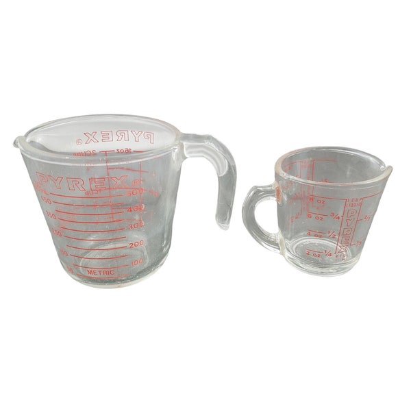 2 Cup Pyrex Measuring Cups Etsy