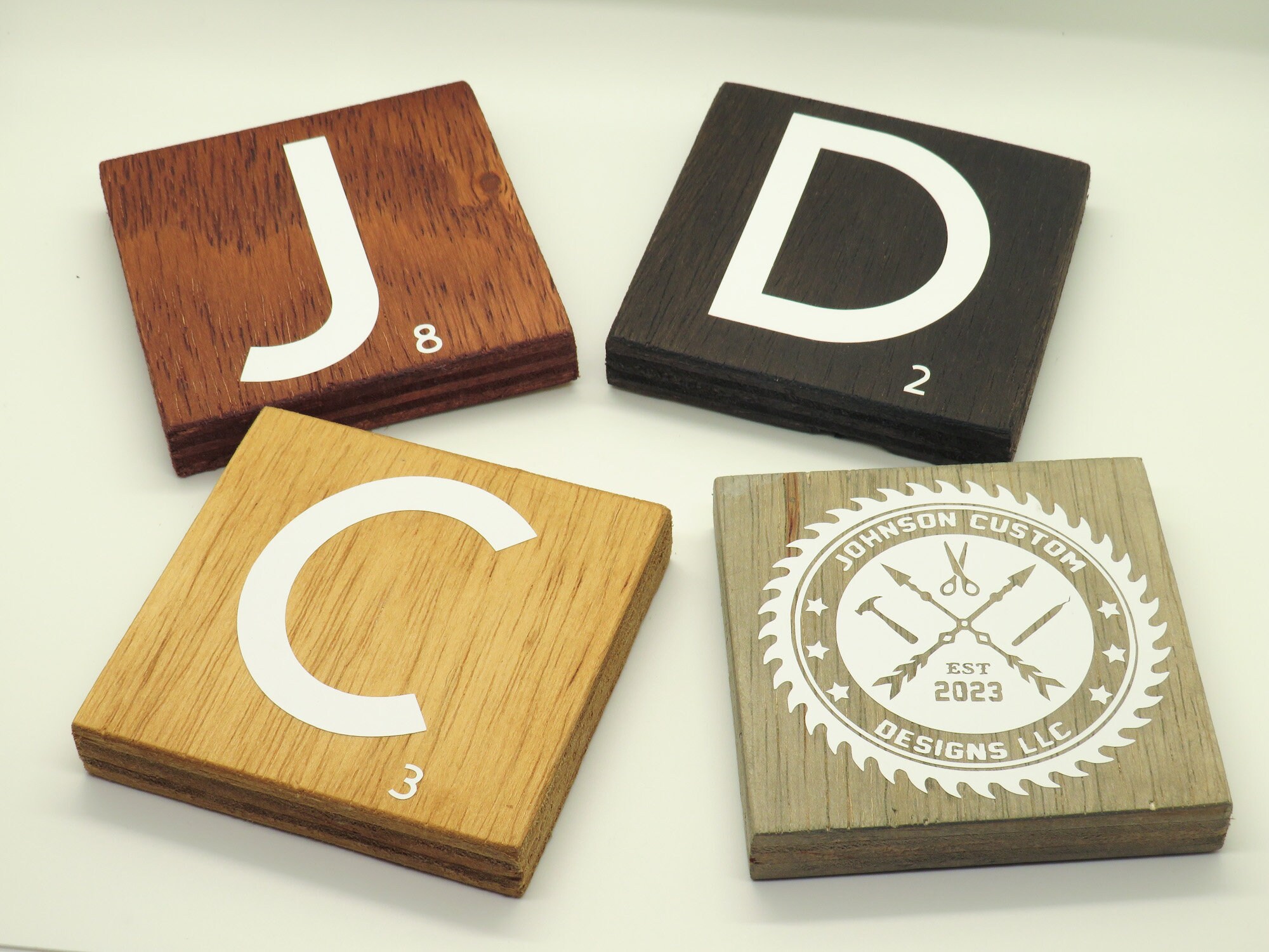 Decorative Letter Tiles Etsy