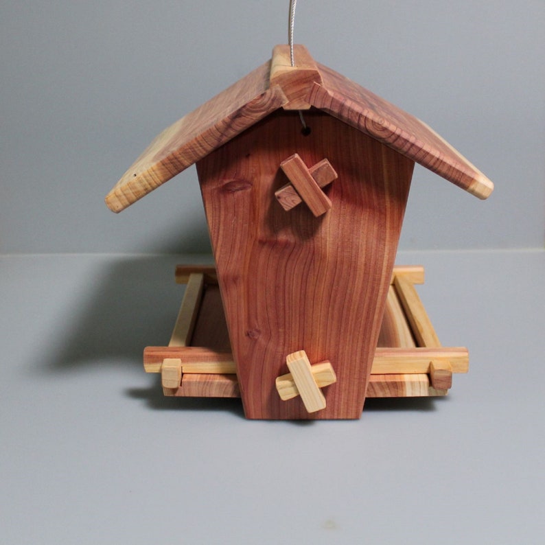 Bird Feeder Kit Aromatic Cedar Etsy