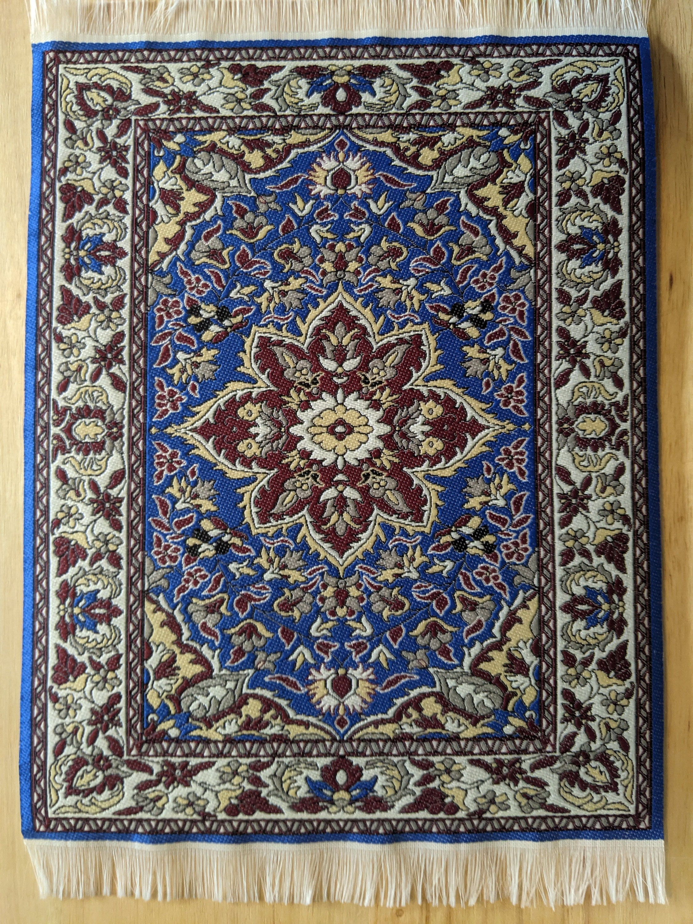 Turkish Rug For Computer Enchanting Blue and Red Turkish Carpet Mouse Pad Persian Rug Office ...