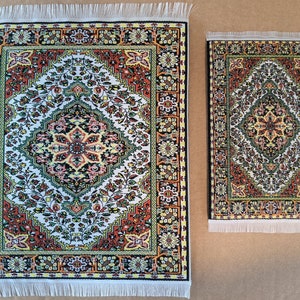 NEU! Set aus wunderschönen grünlichen Teppich Mauspad und passendem Becherteppich