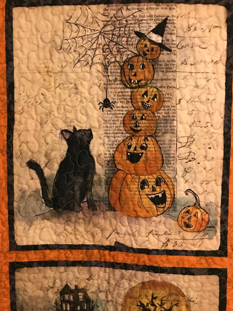 Halloween Quilt Wall Hanging - Etsy