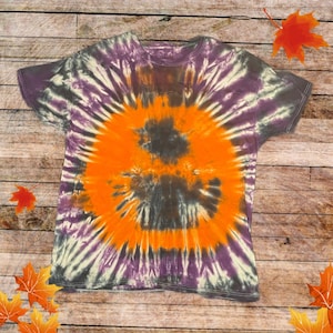 One Pumpkin Fall Tie Dye