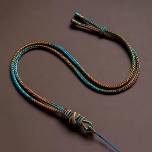 Handmade Braided Necklace Cord, Adjustable Rope Chain for Pendant, Crystal, Charms, Unisex Jewelry Accessories in 2 Colors