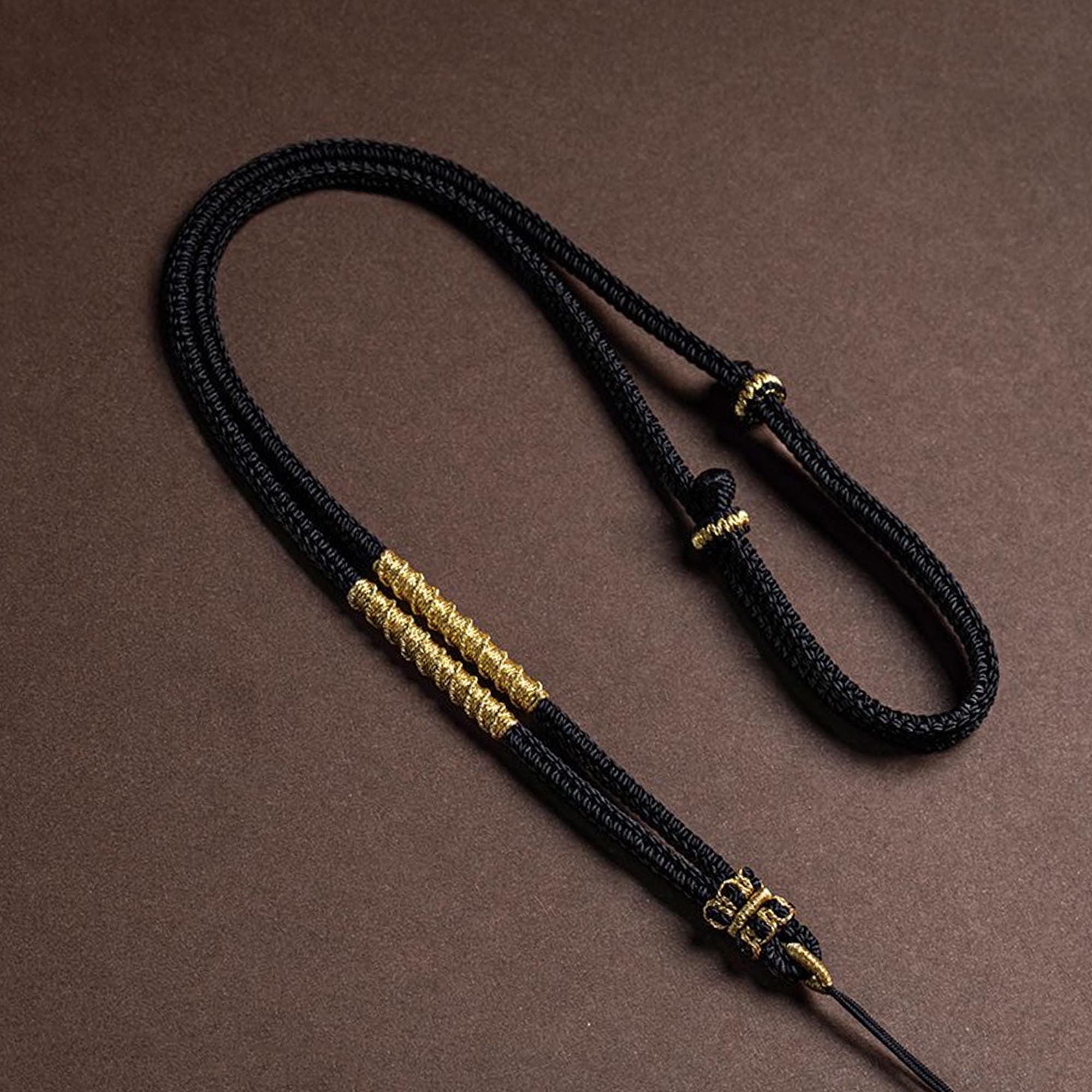 Handmade Braided Necklace Cord, Adjustable Rope Chain for Pendant ...