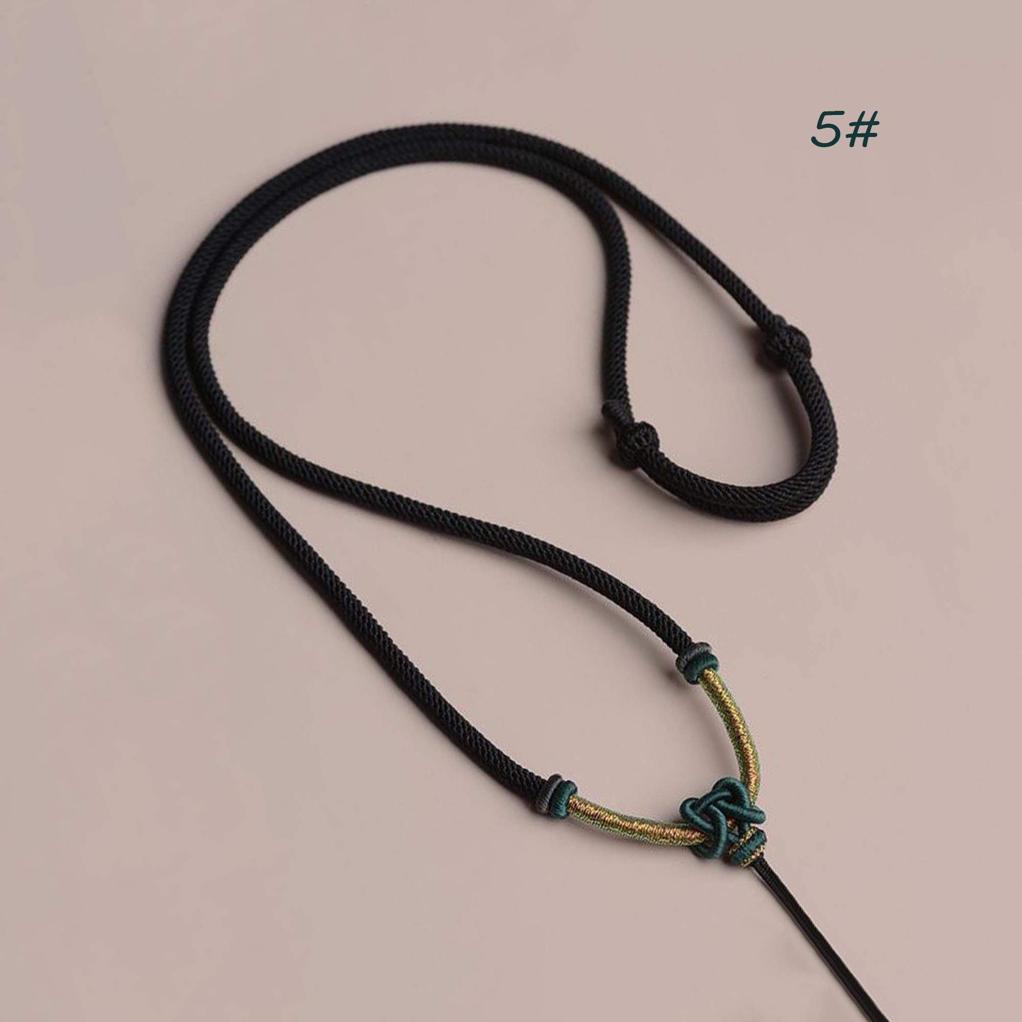 BENECREAT - 20 Cordini Neri Regolabili Per Collane Fai Da Te, Lunghezza 34-68cm, Diametro 3mm