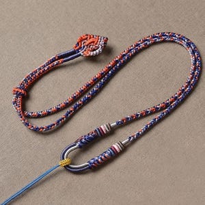 Handmade Braided Necklace Cord, Adjustable Rope Chain for Pendant, Crystal, Charms, Unisex Jewelry Accessories, 2 Colors