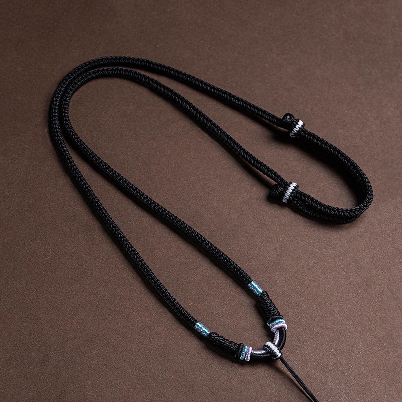 Handmade Braided Necklace Cord, Adjustable Rope Chain for Pendant ...