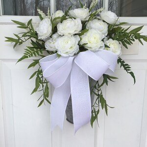 Summer Wedding Wreath, Wreath for Church Doors, Wedding Wreath