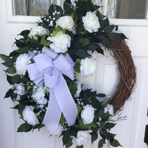 Wedding Wreath, Church Wreath. Front Door Wreath