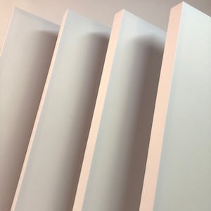 Acoustic Panels (SET OF 4) White - 4ft x 1ft x 2.5in