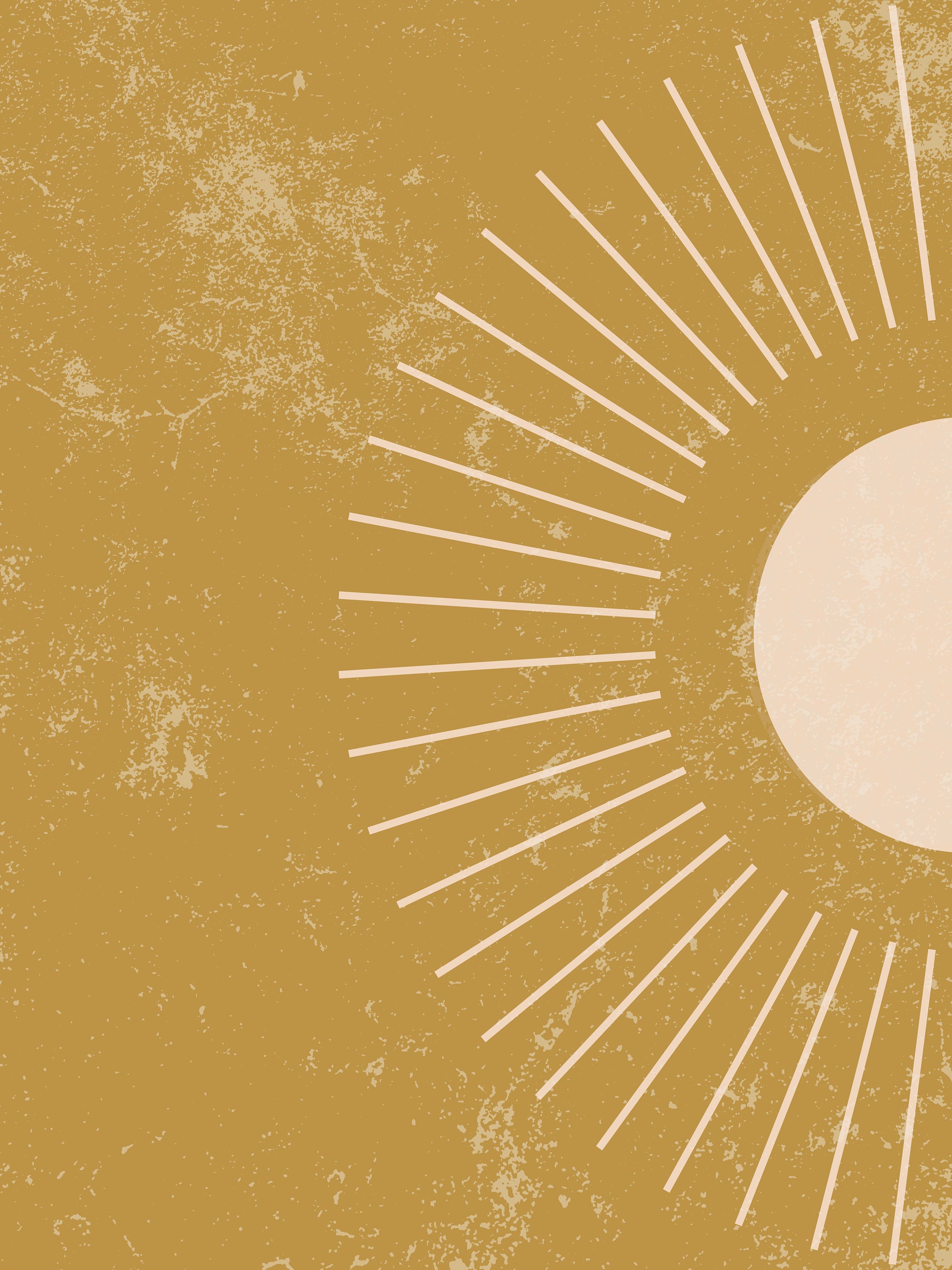 Boho Wall Art, Set of 2 Prints, Mustard Yellow Wall Art, Sun Wall Art