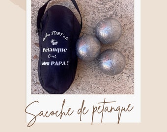 Sacoche de pétanque personnalisé