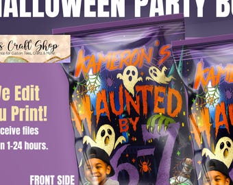 Halloween Theme 6-7 Party Treats , 8+ Item Package, 67 Party Favors, Meme Party, We Edit You Print, Digital Download, 1-24 Hour Turnaround