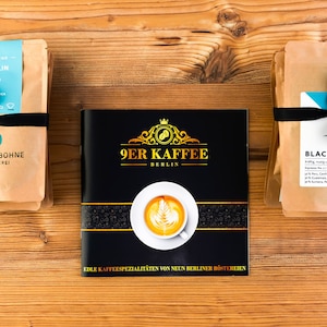 Kaffee Geschenk Set von 9 Berliner Röstereien Geschenk zum Geburtstag mit Kaffee-Abo Geschenkgutschein Geschenkidee für Frauen & Männer Bild 6