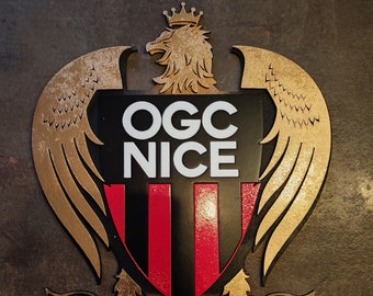 Ogcn logo laser cut and painted