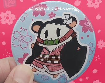 Spilla a bottone, kawaii, anime, 2,28 pollici