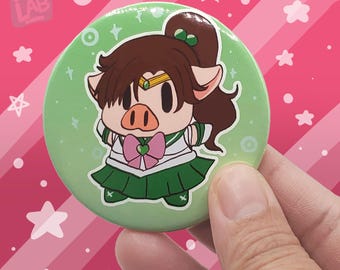 Spilla a bottone, Anime, Kawaii, spilla a bottone da 2,28 pollici